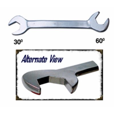Crowfoot Wrench, 1/2" Drive, 28mm, Thin Jaws, Fully Polished