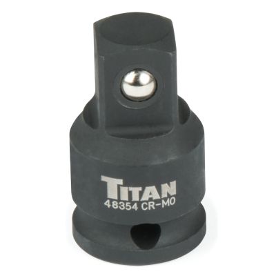 Titan 3/8 in. x 1/2 in. Drive Increasing Impact Adapter