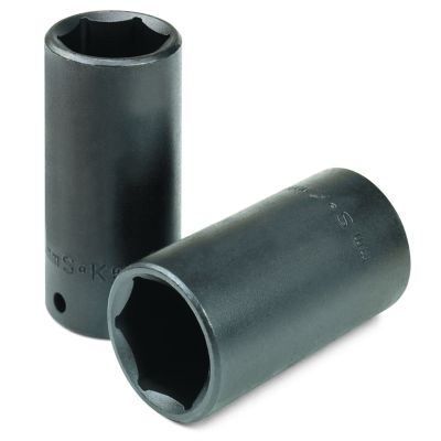 9mm 3/8" Drive 6-Point Semi Deep Metric Impact Socket