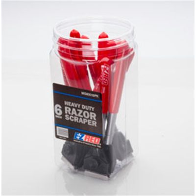 10PC 6" Scraper Display