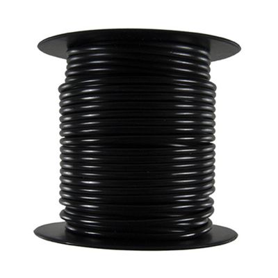 Primary Wire - Rated 80C 12 AWG, Black 100 Ft.