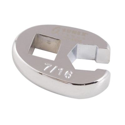 Sunex 3/8 in. Drive x 7/16 in. Fully Polished Flare Nut Crowfoot Wrench