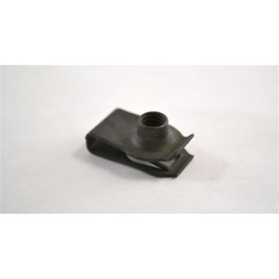 Black Phosphate Finish Extruded ?U? Nut, 6 ?- 1.00mm (100/Bag)
