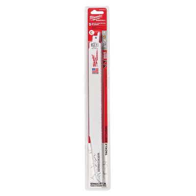 The WRECKER? Multi-Material SAWZALL? Blade 12" 7/11TPI BULK 25
