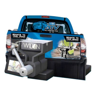 Wilton ATV Counter Display with TV