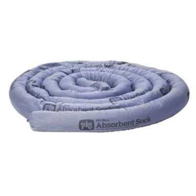 PIG Blue Absorbent Sock - 3" x 20' - 4/box