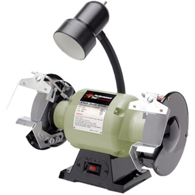 6 Bnch Grinder w/Work Light