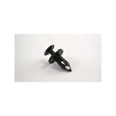 Black Nylon Push Type Retainer; Head Diameter 20mm (100/Bag)
