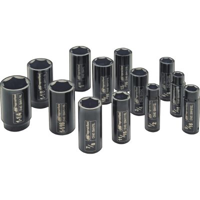 Socket Set 13 PC 1/2 IN Drive SAE Deep Impact