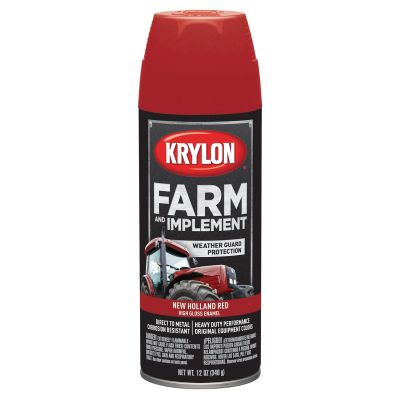 Krylon Farm/Implement; New Holland Red; 12 oz. Aerosol