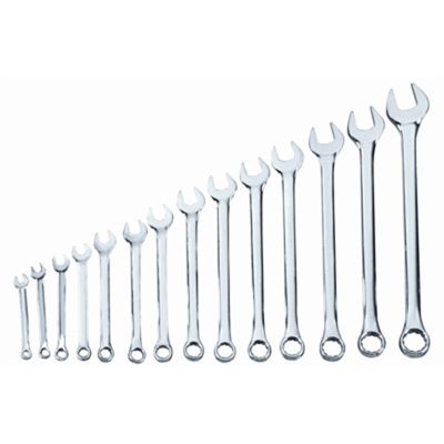 14pc Combo Wrench Set Polish