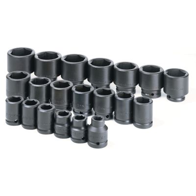 20 Piece 3/4" Drive 6 Point SAE Impact Socket Set