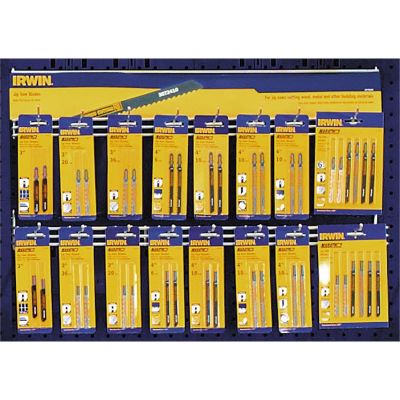 38PC T & U Shanked Jig Saw Blade Display