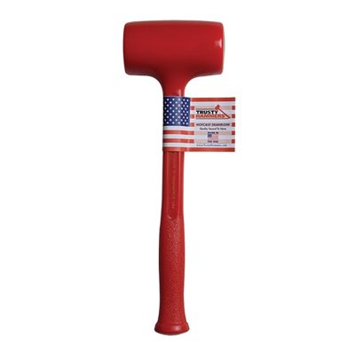 Soft Face 2.81 lb. Dead Blow Hammer, 14-3/8 in. Long Handle Length