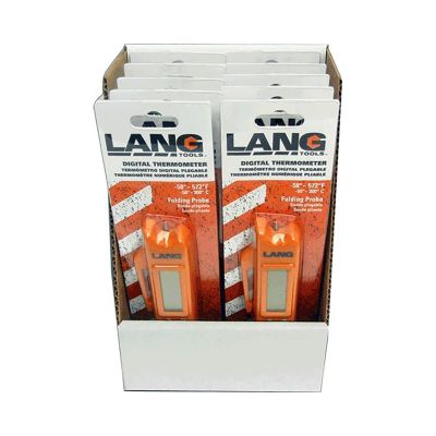 Lang Tools 10-Pack of 13800 Pocket Digital Thermometers w/ Folding Probe