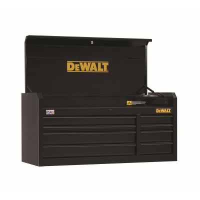 DeWalt 8-Drawer Chest, 52 in. x 21 in., Black