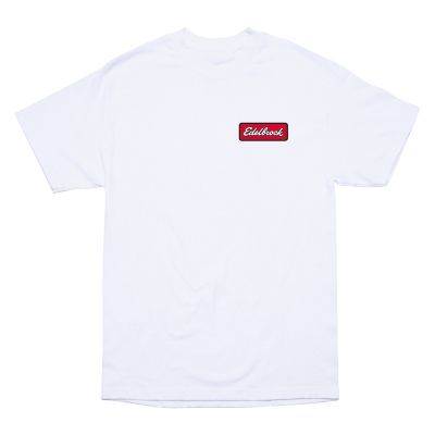 Edelbrock Badge White T-Shirt, XXXL