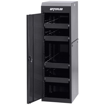 Full-Height Side Locker - Black