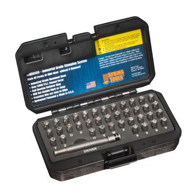 39-Piece 1/4" Industrial Stamp Kit