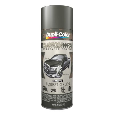 Custom Wrap, Camouflage; Forest Green