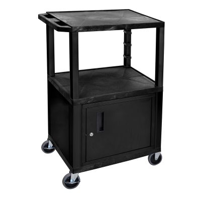42" Audio/Visual Tuffy 3-Shelf Cart