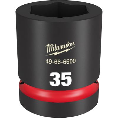 SHOCKWAVE Impact Duty? 1"Drive 35MM Standard 6 Point Socket