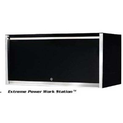 Extreme Tools 72" Black Triple Bank Hutch