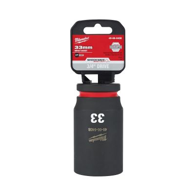 SHOCKWAVE Impact Duty? 3/4"Drive 33MM Deep 6 Point Socket