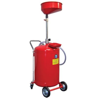 30-Gallon Pressurized Air-Evacuating Oil Drain