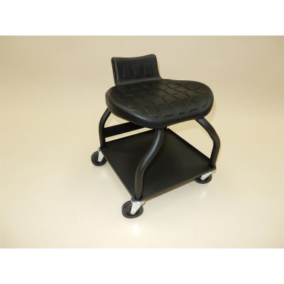 ShopSol Stool Creeper w/ Polyurethane Seat; 400 lb. Capacity