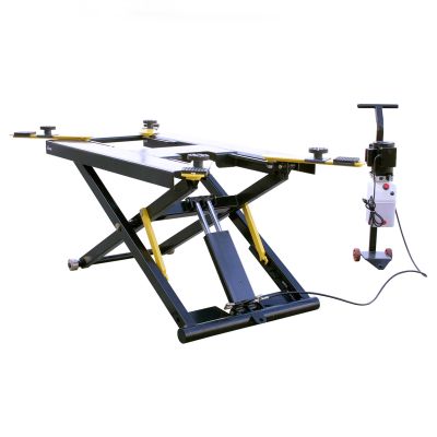 6,000 lb. Capacity Mid-Rise Scissor Lift, Portable