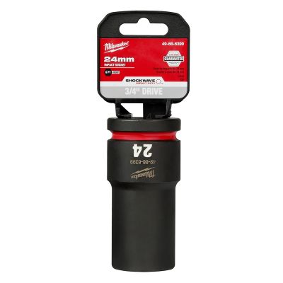 SHOCKWAVE Impact Duty? 3/4"Drive 24MM Deep 6 Point Socket