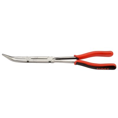 13.5" Long Reach Cmpnd Joint 45 Degree Nose Pliers