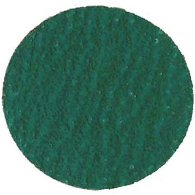 3" Green Zirconia Abrasive 50 Grit Disc (25/Box)