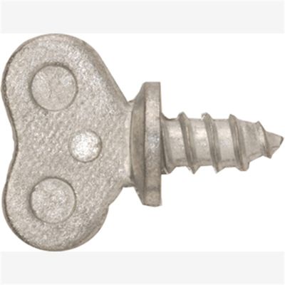 Dealer License Plate Thumb Screw, Screw size: 1/4" (#14) x 1/2", Screw length: 1-1/8", Qty: 10