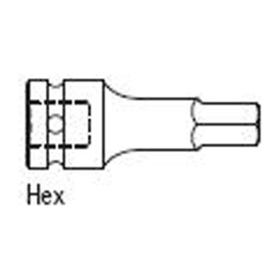 1/2" DR. 13MM HEX DRIVE IMPACT SOCKET