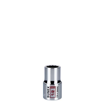 Sunex Tools 1/2 in. Chrome Socket 12-Point