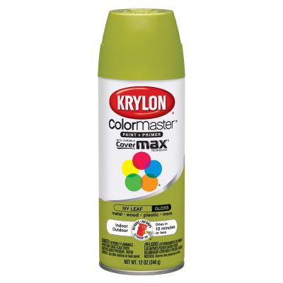 Krylon Colormaster Paint; Ivy Leaf; 12 oz. Aerosol
