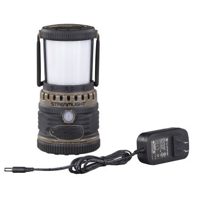 Super Siege Rechargeable Scene Light/Work Lantern and Portable USB Charger - Coyote