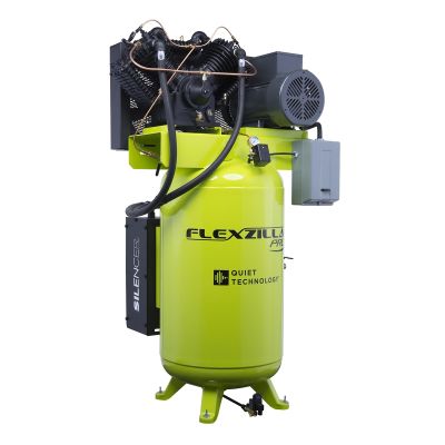 Air Compressor 10HP, 80 GAL, 3 PH, 460V, Vertical