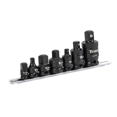 7-Piece Impact Adapter and U-Joint Set