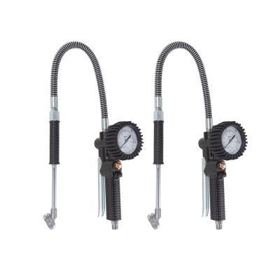 2 Pk. of Pro Tire Inflator Gauge