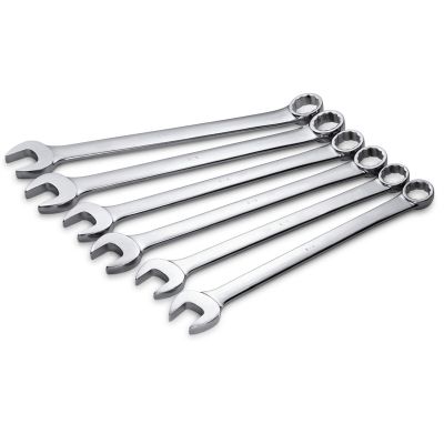 6 pc. 12-Point Fract SAE Pro Comb Wrench Set Large
