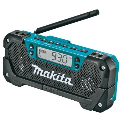 Makita 12V max CXT Li-Ion Cordless Compact Job Site Radio (Bare Tool)