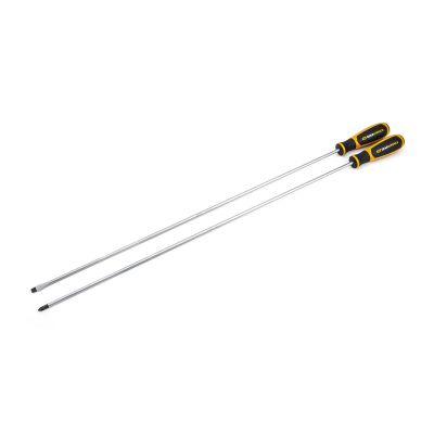2 Pc. Phillips?/Slotted Dual Material Screwdriver Set
