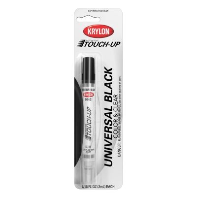 Krylon Touch-Up Pen; Universal Black; 0.33 oz. Felt Tip Applicator