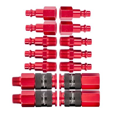 1/4" Re Coupler Kit 14pc