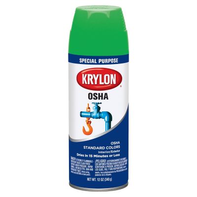 Krylon OSHA Color Paints Safety Green 12 oz. Aerosol