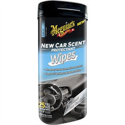NEW CAR SCENT PROTECTANT WIPES (25 Wipes)