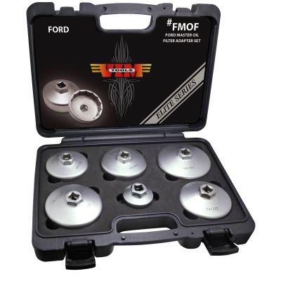 VIM Tools 6-Piece FORD Master Oil Filter Adapter Set